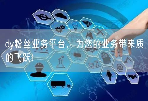 dy粉丝业务平台，为您的业务带来质的飞跃！