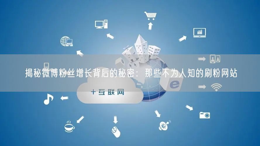 揭秘微博粉丝增长背后的秘密：那些不为人知的刷粉网站