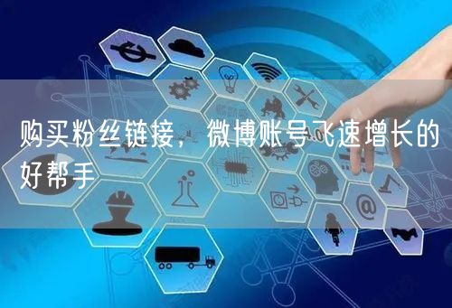 购买粉丝链接，微博账号飞速增长的好帮手