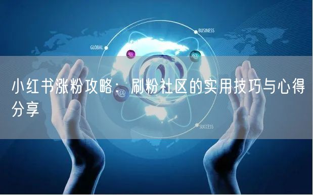 小红书涨粉攻略：刷粉社区的实用技巧与心得分享