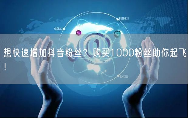 想快速增加抖音粉丝？购买1000粉丝助你起飞！