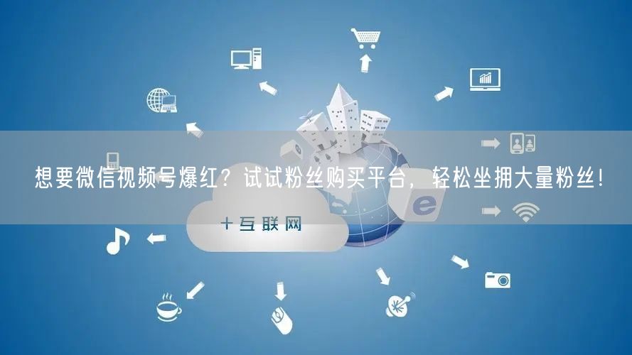 想要微信视频号爆红？试试粉丝购买平台，轻松坐拥大量粉丝！