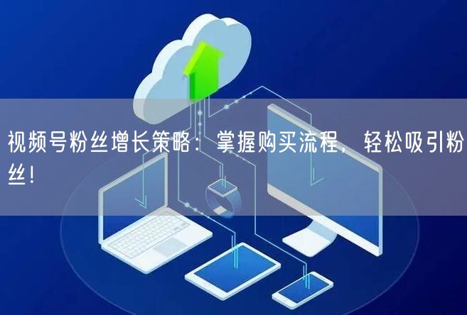 视频号粉丝增长策略：掌握购买流程，轻松吸引粉丝！