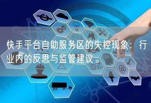 快手平台自助服务区的失控现象：行业内的反思与监管建议。