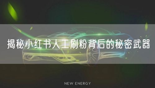 揭秘小红书人工刷粉背后的秘密武器