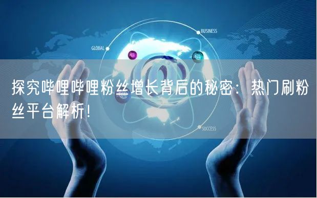 探究哔哩哔哩粉丝增长背后的秘密：热门刷粉丝平台解析！