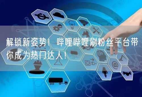 解锁新姿势！哔哩哔哩刷粉丝平台带你成为热门达人！