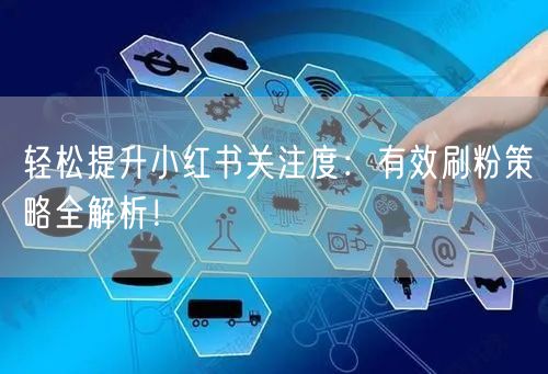 轻松提升小红书关注度：有效刷粉策略全解析！