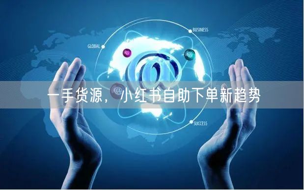 一手货源，小红书自助下单新趋势
