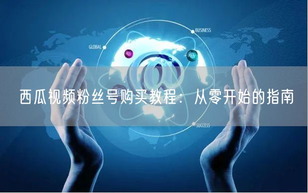 西瓜视频粉丝号购买教程：从零开始的指南