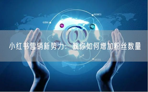 小红书营销新势力：教你如何增加粉丝数量