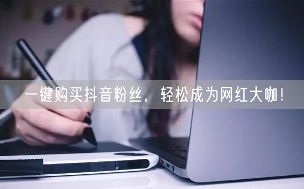 一键购买抖音粉丝，轻松成为网红大咖！